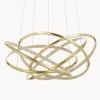 Fashion Lampa Wiszaca Led Saturn Lampy Wiszące