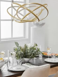 Fashion Lampa Wiszaca Led Saturn Lampy Wiszące
