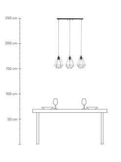 Outlet Lampa Wiszaca Wire Lampy Wiszące
