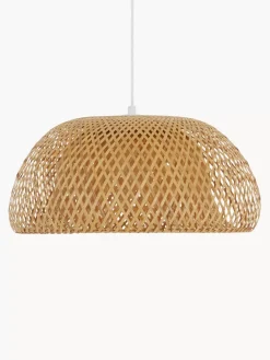Outlet Lampa Wiszaca Z Drewna Bambusowego Eden Lampy Wiszące