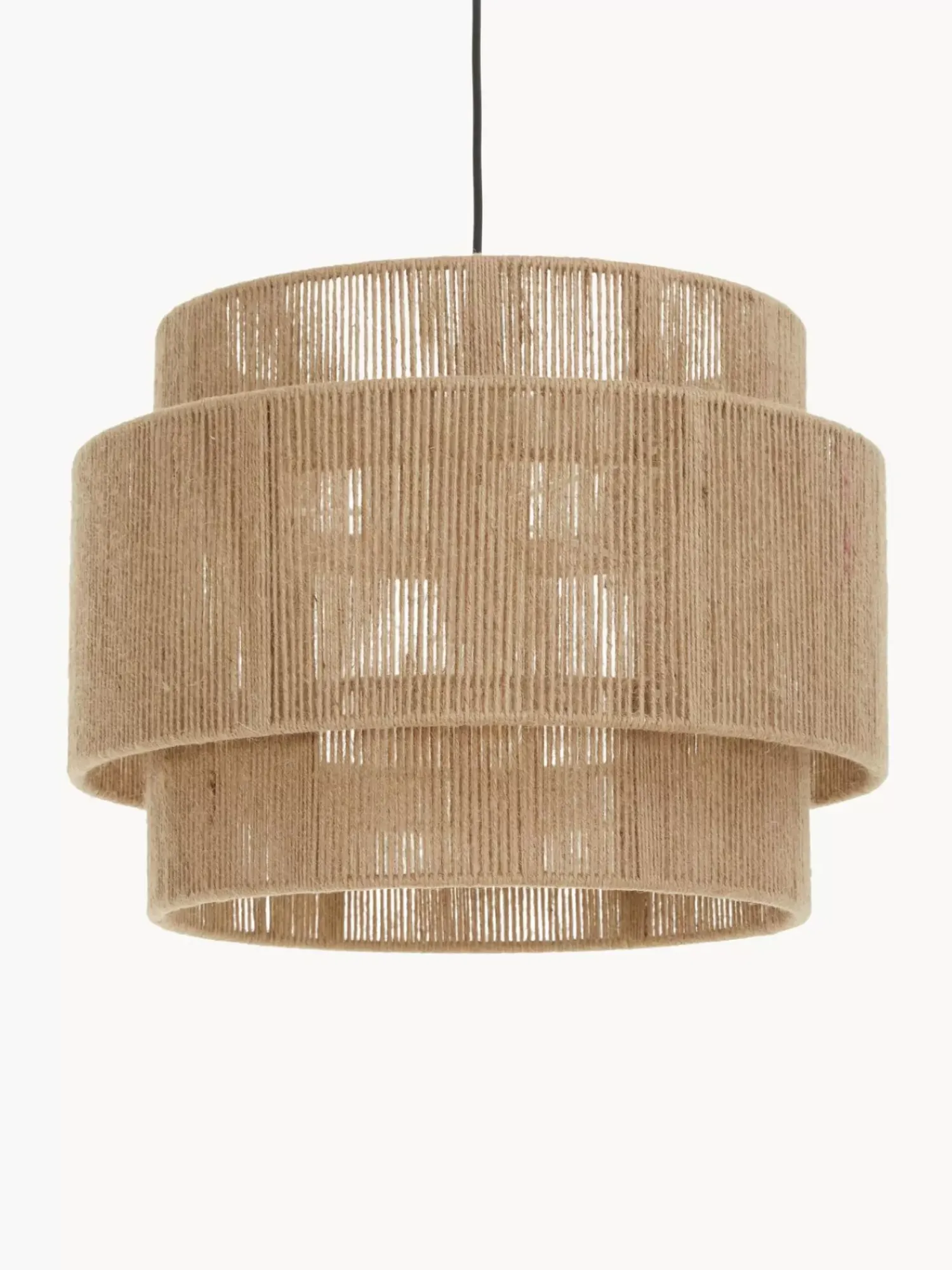 Hot Lampa Wiszaca Z Juty Cecillia Lampy Wiszące