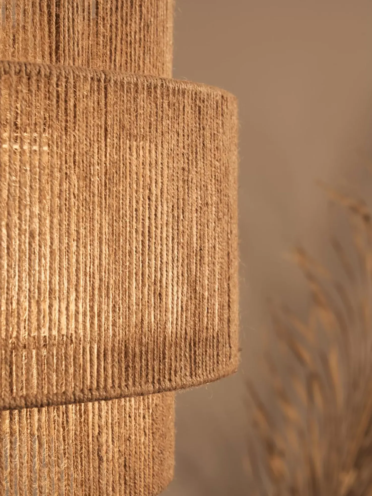 Hot Lampa Wiszaca Z Juty Cecillia Lampy Wiszące