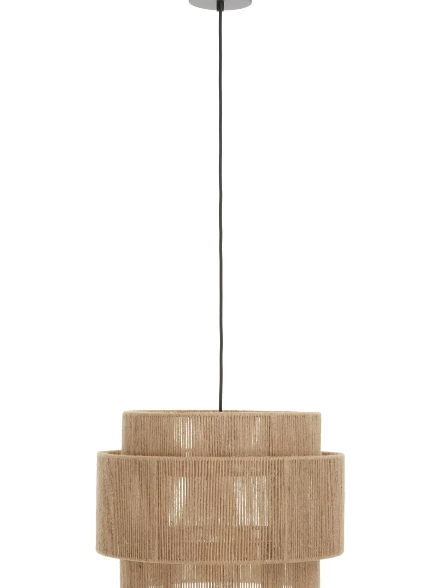 Hot Lampa Wiszaca Z Juty Cecillia Lampy Wiszące
