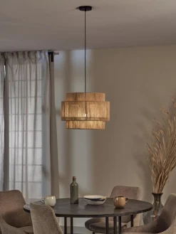 Hot Lampa Wiszaca Z Juty Cecillia Lampy Wiszące