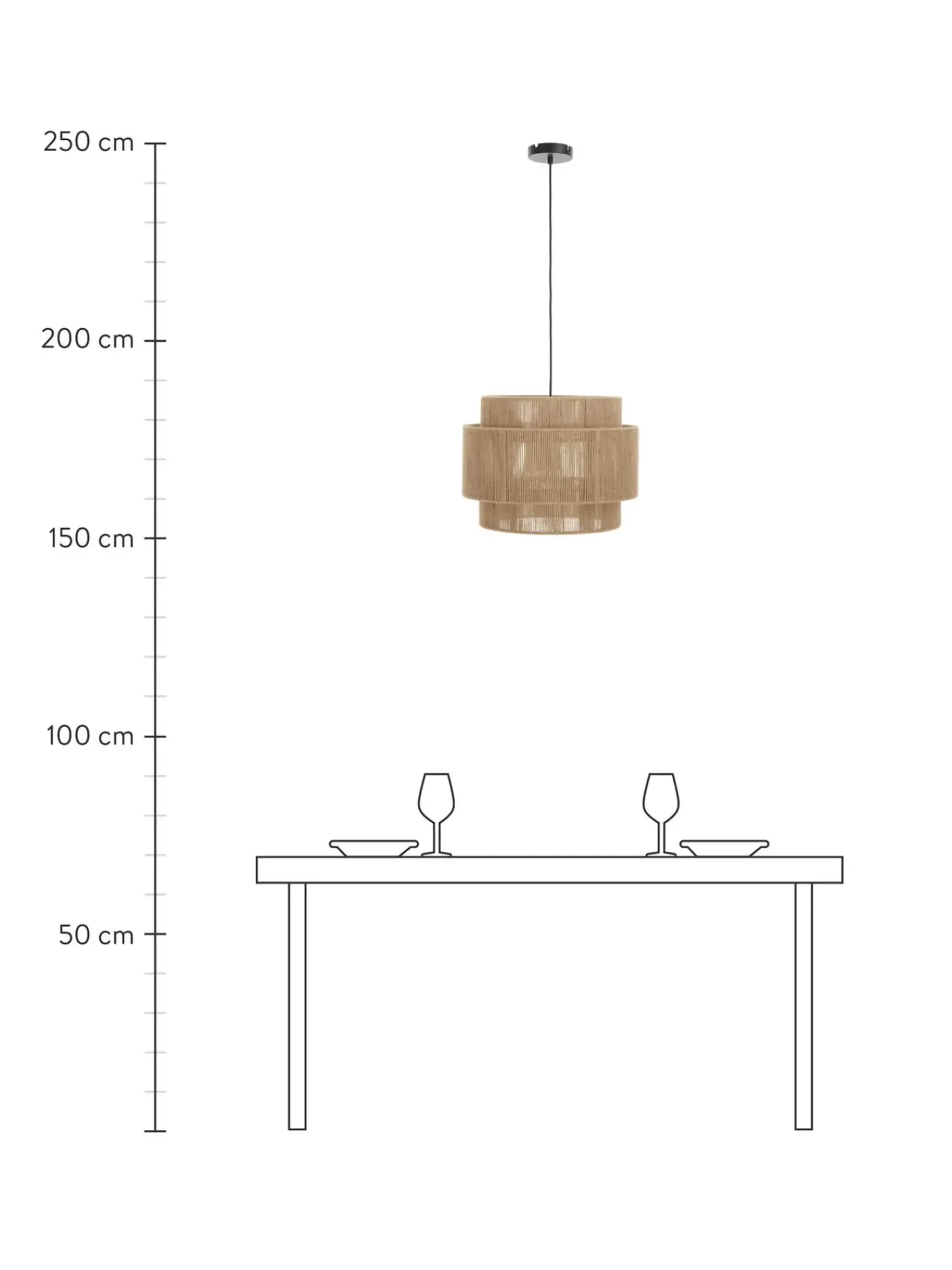 Hot Lampa Wiszaca Z Juty Cecillia Lampy Wiszące