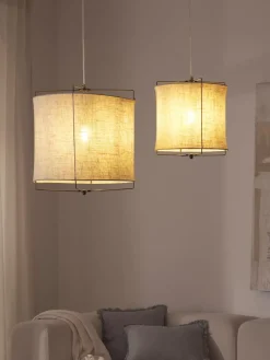 Best Lampa Wiszaca Z Lnu Clouds Lampy Wiszące