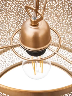Outlet Lampa Wiszaca Z Metalu W Stylu Boho Hermine Lampy Wiszące