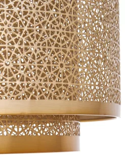 Outlet Lampa Wiszaca Z Metalu W Stylu Boho Hermine Lampy Wiszące