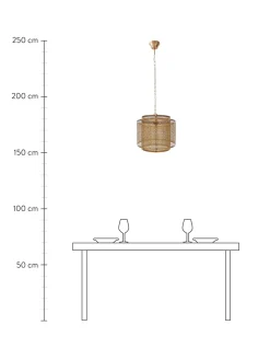 Outlet Lampa Wiszaca Z Metalu W Stylu Boho Hermine Lampy Wiszące