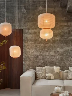 Outlet Lampa Wiszaca Z Papieru Ryzowego Misaki Lampy Wiszące