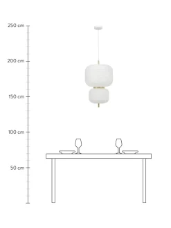 Outlet Lampa Wiszaca Z Papieru Ryzowego Misaki Lampy Wiszące