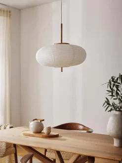 Hot Lampa Wiszaca Z Papieru Ryzowego Misaki Lampy Wiszące