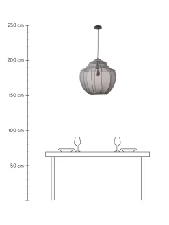 Outlet Lampa Wiszaca Z Siateczki Beau Lampy Wiszące