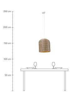 New Lampa Wiszaca Z Trawy Morskiej Palma Lampy Wiszące
