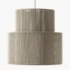 Best Lampa Wiszaca Z Wlokna Lnianego Lace Lampy Wiszące