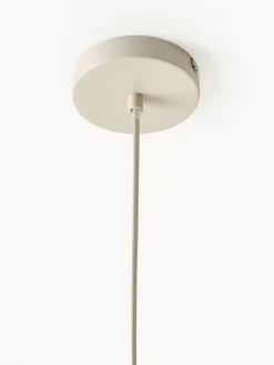 Store Lampa Wiszaca Z Wlokna Lnianego Lace Lampy Wiszące