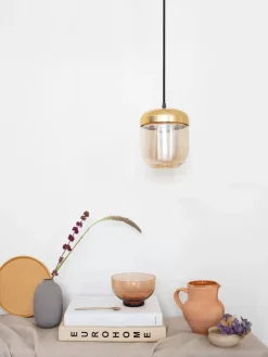 Sale Lampa Wiszaca Ze Szkla Acorn Lampy Wiszące