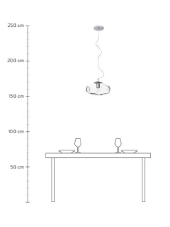 Fashion Lampa Wiszaca Ze Szkla Amora Lampy Wiszące