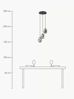 Store Lampa Wiszaca Ze Szkla Amora Lampy Wiszące