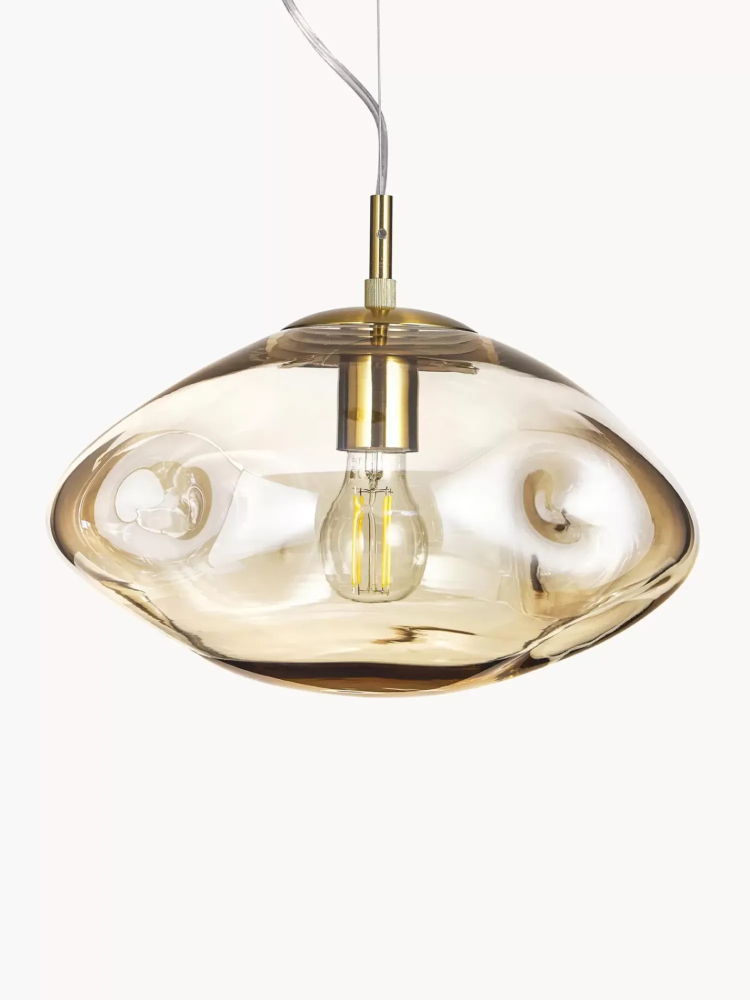 Hot Lampa Wiszaca Ze Szkla Amora Lampy Wiszące
