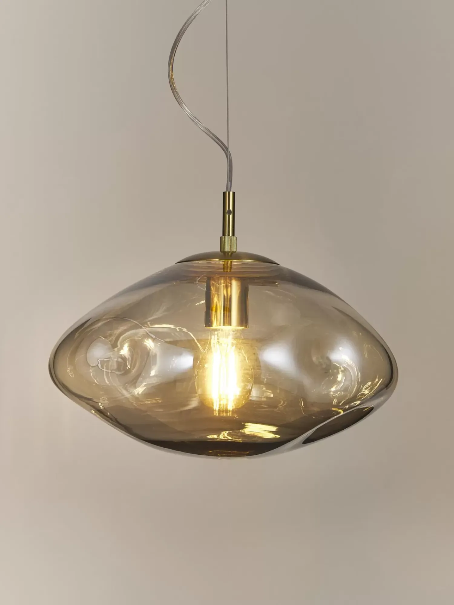 Hot Lampa Wiszaca Ze Szkla Amora Lampy Wiszące