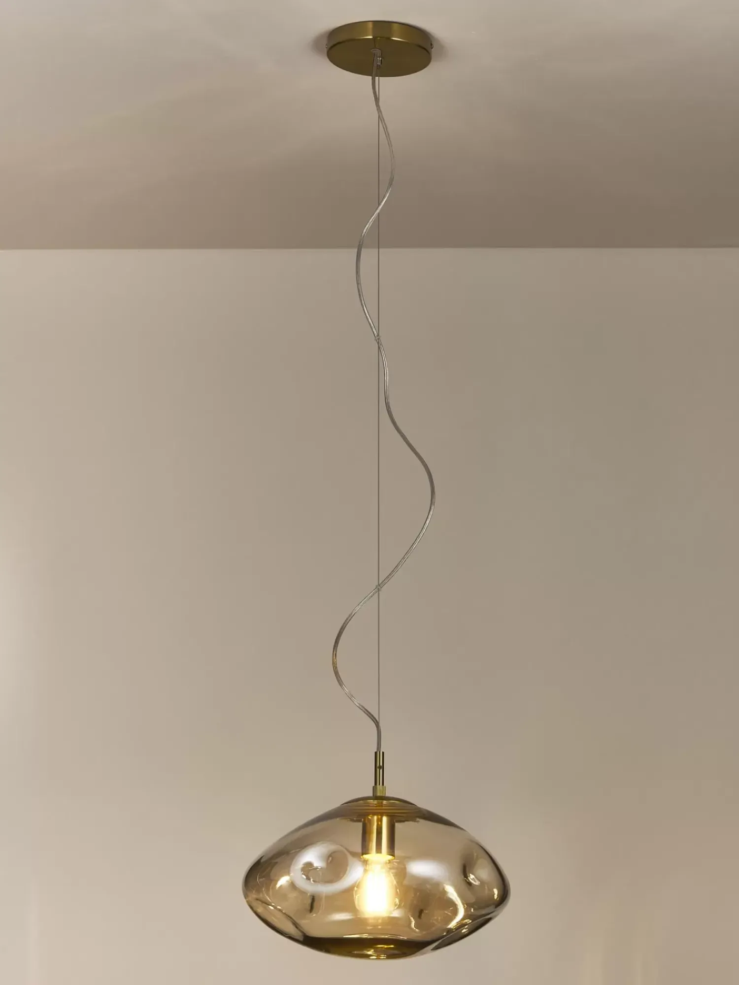 Hot Lampa Wiszaca Ze Szkla Amora Lampy Wiszące