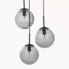 Best Lampa Wiszaca Ze Szkla Dymionego Edie Lampy Wiszące