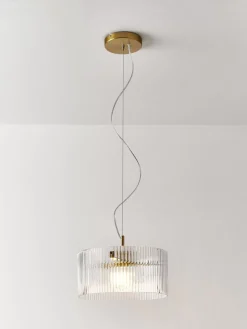 Store Lampa Wiszaca Ze Szkla Emmi Lampy Wiszące