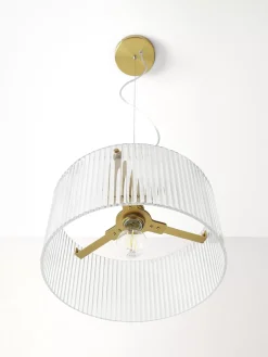 Store Lampa Wiszaca Ze Szkla Emmi Lampy Wiszące
