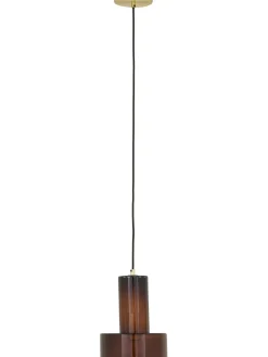 Store Lampa Wiszaca Ze Szkla Flowy Lampy Wiszące