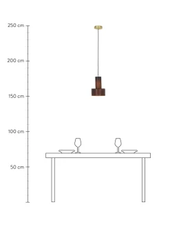Store Lampa Wiszaca Ze Szkla Flowy Lampy Wiszące