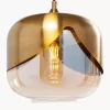 Cheap Lampa Wiszaca Ze Szkla Golden Goblet Lampy Wiszące