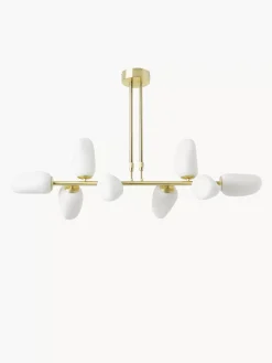 Cheap Lampa Wiszaca Ze Szkla Opalowego Lilja Lampy Wiszące