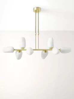Cheap Lampa Wiszaca Ze Szkla Opalowego Lilja Lampy Wiszące