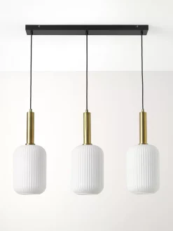 Clearance Lampa Wiszaca Ze Szkla Opalowego Candela Lampy Wiszące