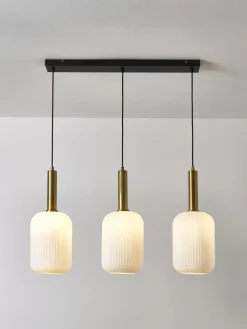 Clearance Lampa Wiszaca Ze Szkla Opalowego Candela Lampy Wiszące