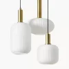 Fashion Lampa Wiszaca Ze Szkla Opalowego Candela Lampy Wiszące