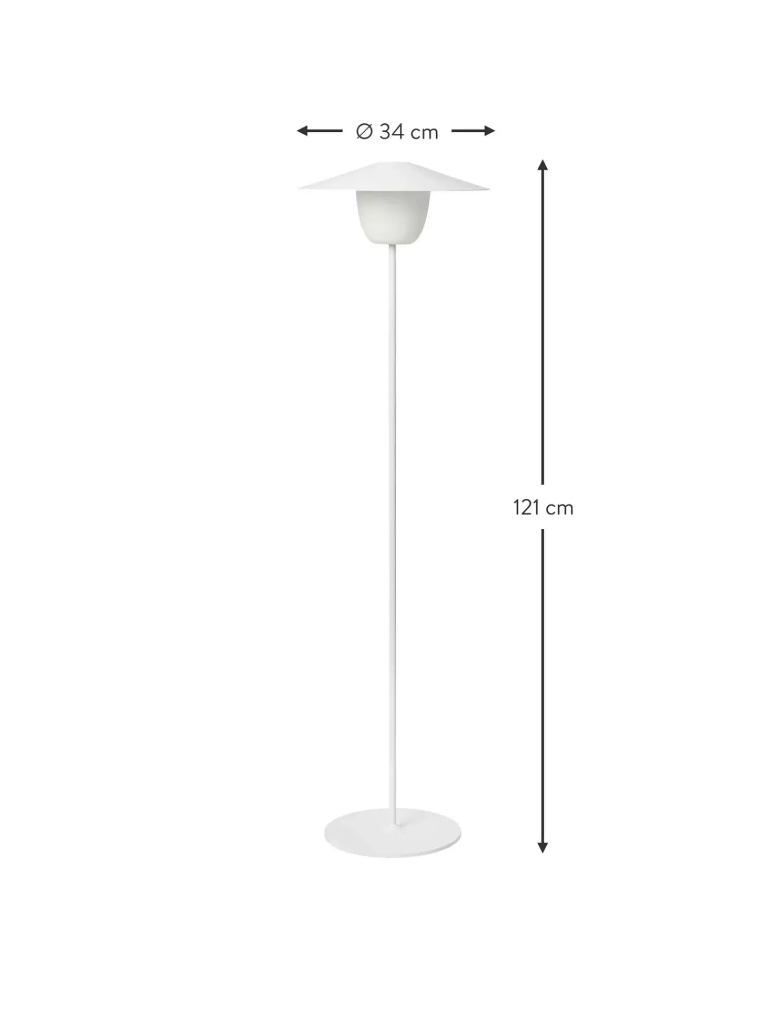 Store Mobilna Lampa Zewnetrzna Led Ani Lampy Stojące Led