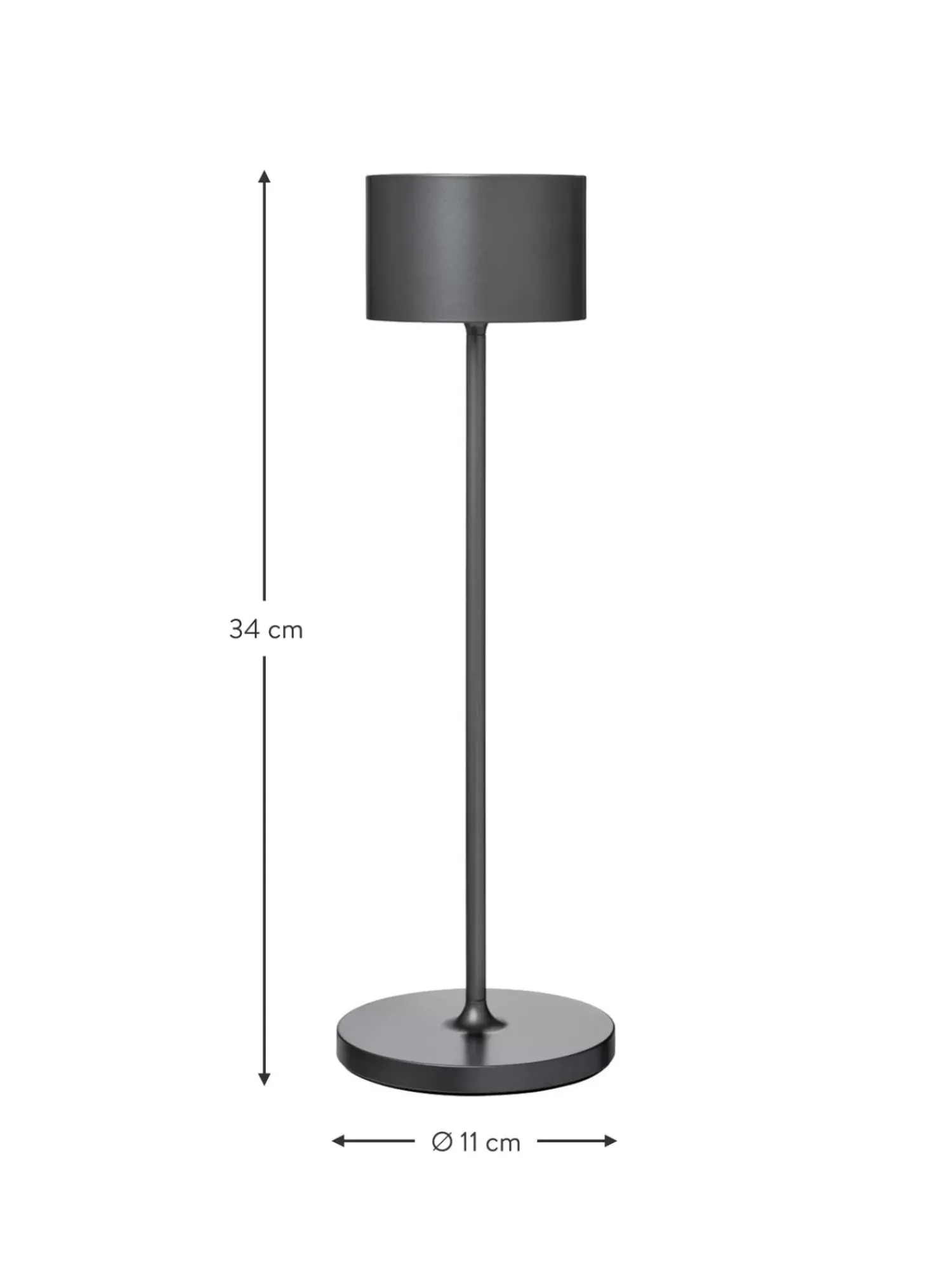 Store Mobilna Lampa Zewnetrzna Led Z Funkcja Przyciemniania Farol Lampy Na Stół Ogrodowy