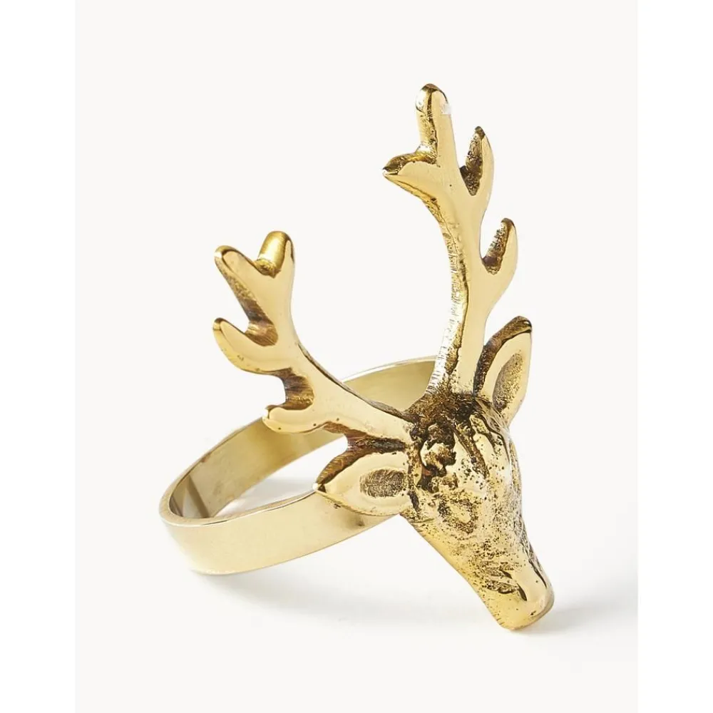 * Serwetki I Obrączki>Obraczka Na Serwetke Deer, 4 Szt.