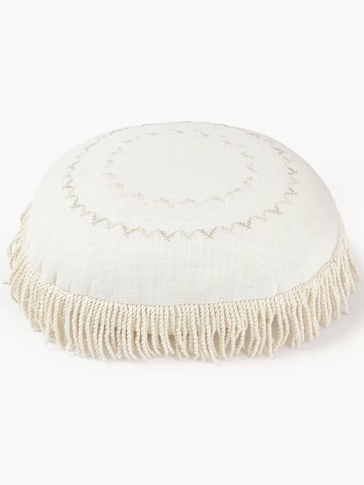 Shop Okragla Poduszka Z Fredzlami Nedda Poduszki Dekoracyjne