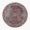 Outlet Okragly Dywan Szenilowy W Stylu Vintage Toulouse Dywany Okrągłe