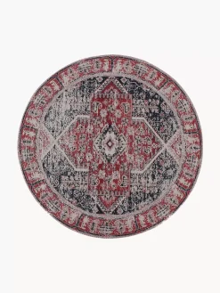 Outlet Okragly Dywan Szenilowy W Stylu Vintage Toulouse Dywany Okrągłe