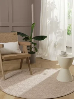 Flash Sale Okragly Dywan Wewnetrzny/Zewnetrzny Capri Dywany Prostokątne
