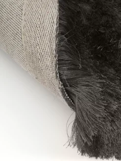 Fashion Okragly Dywan Z Dlugim Wlosiem Z Polyskiem Jimmy Dywany Okrągłe