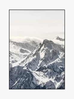 Flash Sale Oprawiony Druk Cyfrowy White Mountain Obrazy I Grafiki