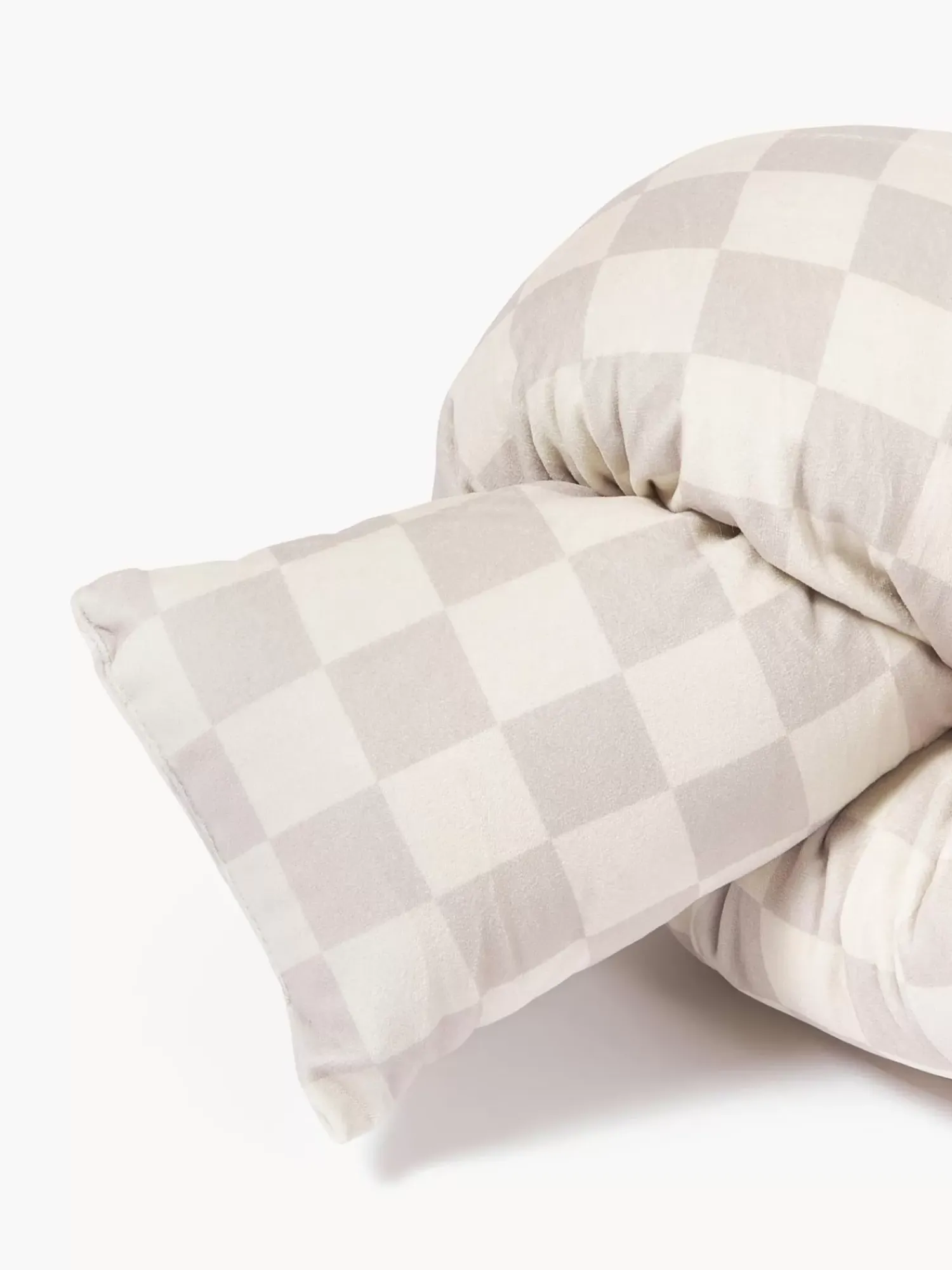 Shop Poduszka Dekoracyjna Z Aksamitu Knot Poduszki Dekoracyjne