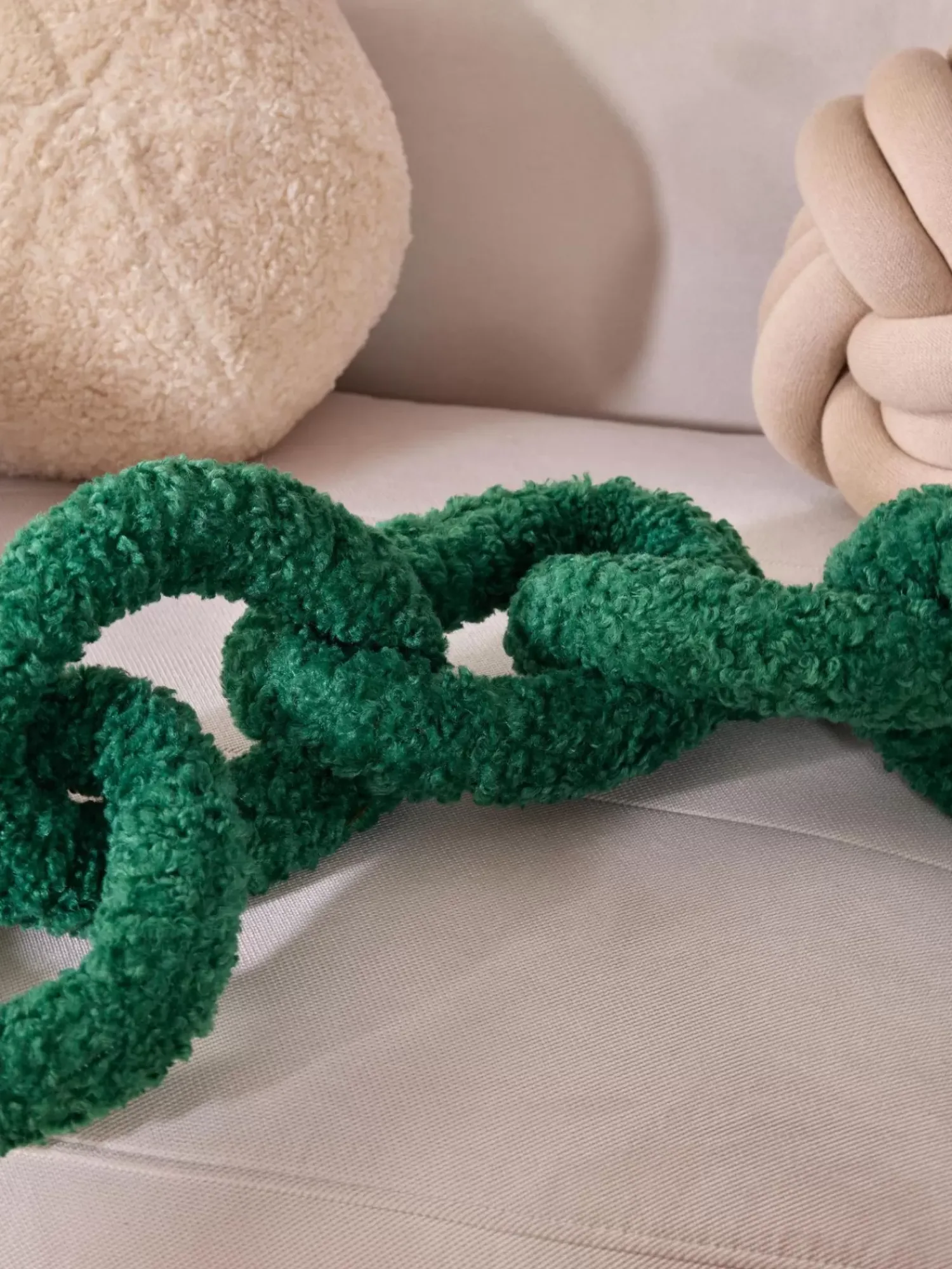 Best Sale Poduszka Teddy Chain Poduszki Dekoracyjne
