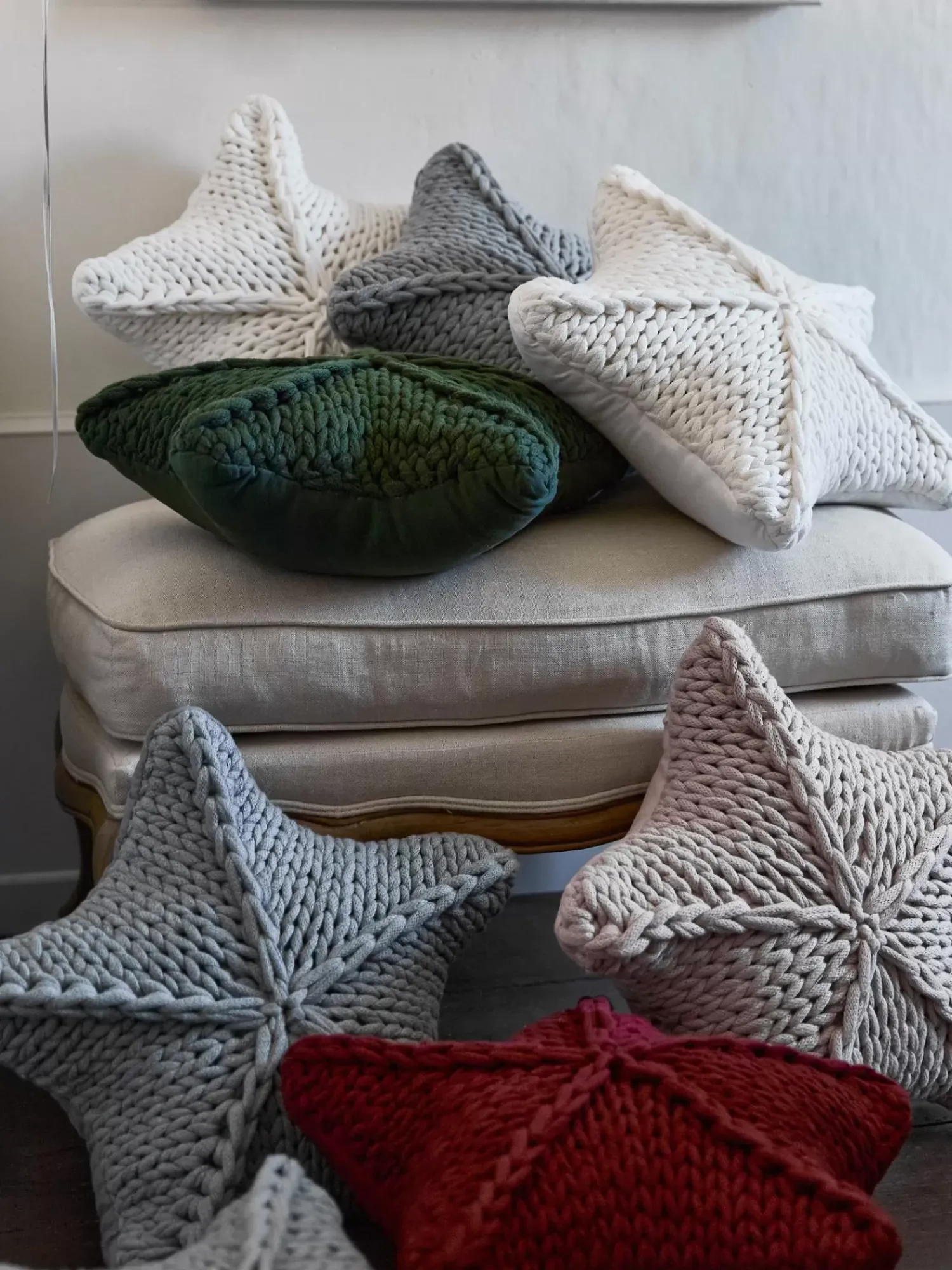 Sale Poduszka Z Dzianiny Sparkle Poduszki Dekoracyjne