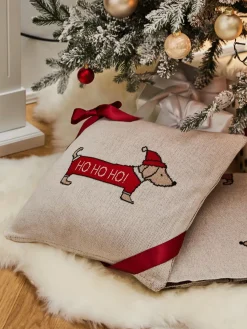 Clearance Poszewka Na Poduszke Santas Little Helper Poduszki Dekoracyjne